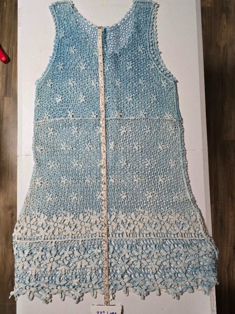 Cotton Lace cover or dress topper